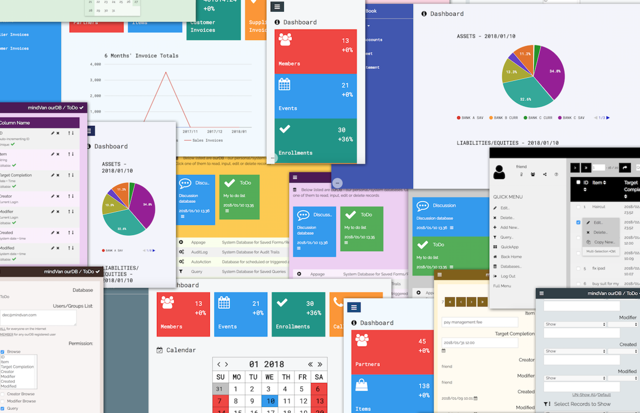 ourDB - an agile app / database design platform